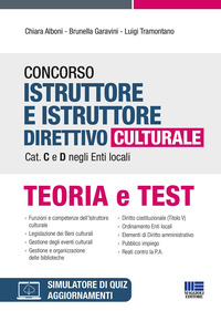 CONCORSO ISTRUTTORE E ISTRUTTORE DIRETTIVO CULTURALE CAT. C E D NEGLI ENTI LOCALI