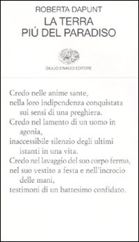 TERRA PIU\' DEL PARADISO