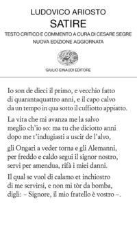 SATIRE (ARIOSTO)