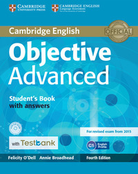 OBJECTIVE ADV 4ED SB W/A+CDROM+TESTBANK