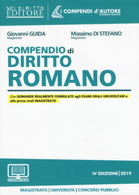 COMPENDIO DI DIRITTO ROMANO