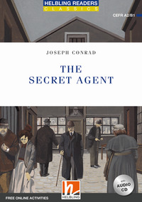 SECRET AGENT. READERS BLUE SERIES.+CD AUDIO