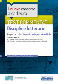 DISCIPLINE LETTERARIE A22 A12 TEST COMMENTATI