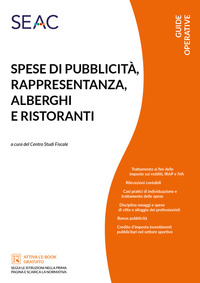SPESE DI PUBBLICITA\' RAPPRESENTANZA ALBERGHI E RISTORANTI