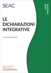DICHIARAZIONI INTEGRATIVE