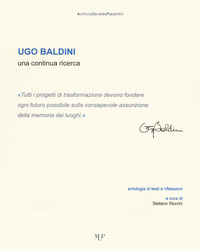 UGO BALDINI - UNA RICERCA CONTINUA