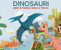 DINOSAURI LIBRO E PUZZLE CERCA E TROVA
