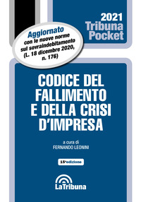 CODICE DEL FALLIMENTO 2021 E DELLA CRISI D\'IMPRESA