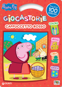 PEPPA PIG GIOCASTORIE CAPPUCCETTO ROSSO