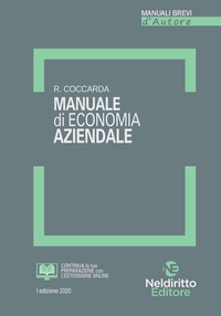 MANUALE DI ECONOMIA AZIENDALE