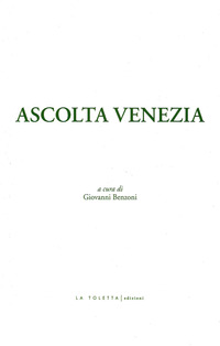 ASCOLTA VENEZIA - CON CHIAVETTA USB