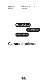 CULTURA E SCIENZA