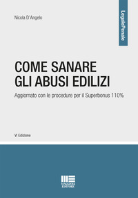 COME SANARE GLI ABUSI EDILIZI