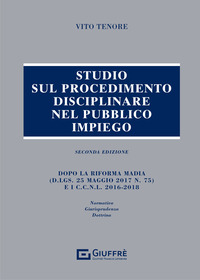STUDIO SUL PROCEDIMENTO DISCIPLINARE NEL PUBBLICO IMPIEGO