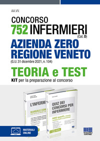 KIT CONCORSO 752 INFERMIERI AZIENDA ZERO REGIONE VENETO