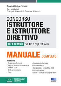 CONCORSO ISTRUTTORE E ISTRUTTORE DIRETTIVO AREA TECNICA CAT. C E D NEGLI ENTI LOCALI