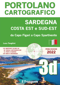 SARDEGNA COSTA EST SUD-EST - DA CAPO FIGARI A CAPO SPARTIVENTO PORTOLANO CARTOGRAFICO