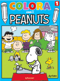 COLORA CON I PEANUTS 1