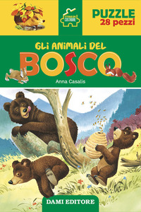 ANIMALI DEL BOSCO - PUZZLE 28 PEZZI