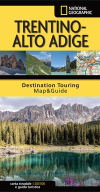TRENTINO ALTO ADIGE CARTA STRADALE E GUIDA TURISTICA 1:200.000
