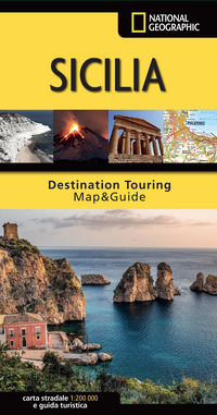 SICILIA CARTA STRADALE E GUIDA TURISTICA. 1:200.000
