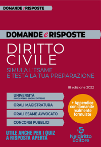 DIRITTO CIVILE - DOMANDE E RISPOSTE