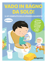 VADO IN BAGNO DA SOLO ! - PER BIMBI - IL KIT COMPLETO DELLO SPANNOLINAMENTO