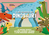 MIA VALIGETTA DEI DINOSAURI - CON UN PUZZLE UN MEMORY UN DOMINO E ALTRE FANTASTICHE SORPRESE