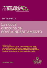 NUOVA DISCIPLINA DEL SOVRAINDEBITAMENTO