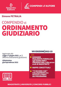 COMPENDIO DI ORDINAMENTO GIUDIZIARIO