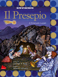 PRESEPIO - POP UP CON FINESTRELLE