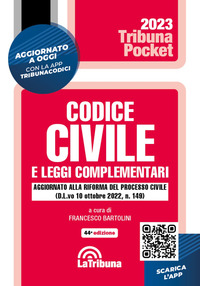 CODICE CIVILE 2023 E LEGGI COMPLEMENTARI