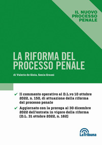 RIFORMA DEL PROCESSO PENALE