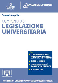 COMPENDIO DI LEGISLAZIONE UNIVERSITARIA