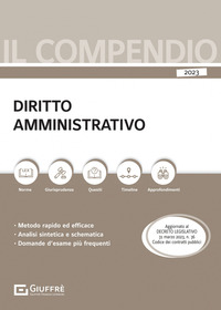 COMPENDIO DIRITTO AMMINISTRATIVO 2023