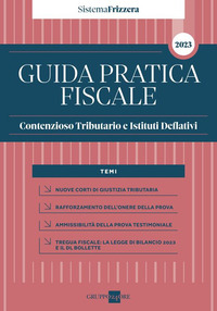 CONTENZIOSO TRIBUTARIO E ISTITUTI DEFLATIVI 2023