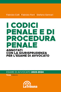 CODICI PENALE E DI PROCEDURA PENALE 2023 ANNOTATI CON LA GIURISPRUDENZA PER L\'ESAME DI AVVOCATO