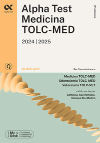 ALPHATEST MEDICINA TOLC MED 10.000 QUIZ CON MYDESK