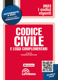 CODICE CIVILE 2023 E LEGGI COMPLEMENTARI