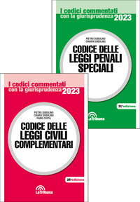 CODICE DELLE LEGGI PENALI SPECIALI + CODICE DELLE LEGGI CIVILI COMPLEMENTARI