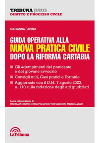 GUIDA OPERATIVA ALLA NUOVA PRATICA CIVILE DOPO LA RIFORMA CARTABIA