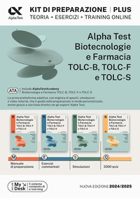 ALPHATEST PLUS BIOTECNOLOGIE E FARMACIA TOLC-B TOLC-F E TOLC-S - KIT DI PREPARAZIONE PLUS