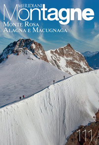 MONTE ROSA ALAGNA MACUGNAGA - CON CARTA GEOGRAFICA RIPIEGATA