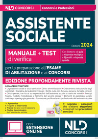 ASSISTENTE SOCIALE MANUALE + TEST DI VERIFICA PER LA PREPARAZIONE ALL\'ESAME DI ABILITAZIONE