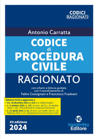 CODICE DI PROCEDURA CIVILE 2024 RAGIONATO