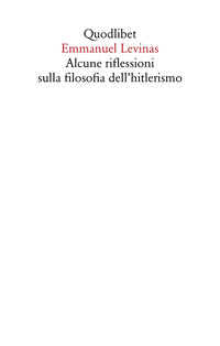 ALCUNE RIFLESSIONI SULLA FILOSOFIA DELL\'HITLERISMO