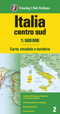 ITALIA CENTRO SUD 1:500.000