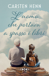 UOMO CHE PORTAVA A SPASSO I LIBRI