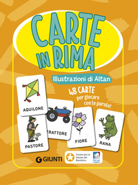 CARTE IN RIMA - 48 CARTE PER GIOCARE CON LE PAROLE