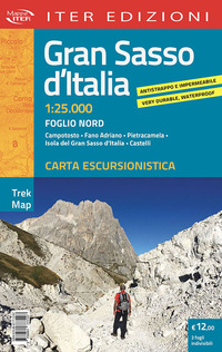 GRAN SASSO D\'ITALIA. CARTA ESCURSIONISTICA 1:25.000